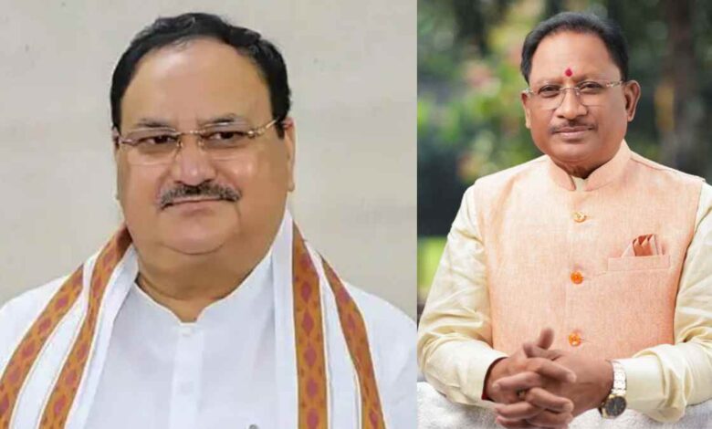 जेपी नड्डा के साथ छत्तीसगढ़ में भाजपा का जनादेश परब