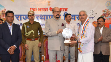 राजभवन में मनाया गया 6 राज्यों एवं केंद्रशासित प्रदेशों का स्थापना दिवस