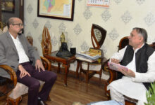 राज्यपाल डेका से कावडिय़ा ने की भेंट