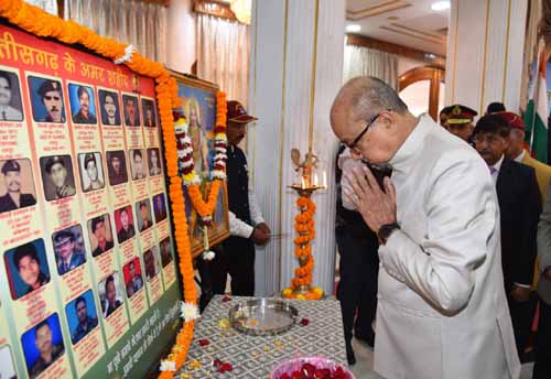 वीर सैनिकों के कारण ही हमारे जीवन और संपत्ति सुरक्षित है – राज्यपाल डेका