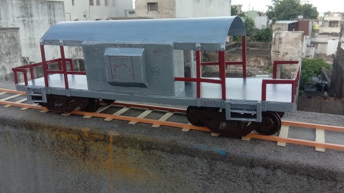 दपूमरे के पीपी यार्ड, भिलाई में ब्रेक वैन उन्नयन कार्य