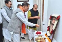 मुख्यमंत्री साय ने कुशाभाऊ ठाकरे की पुण्यतिथि पर दी श्रद्धांजलि