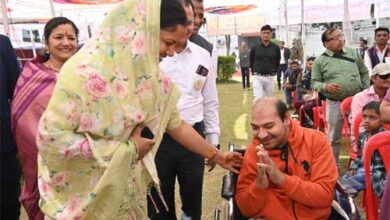 विकलांग नहीं, दिव्यांगजन कहकर करें संबोधन – राजवाड़े