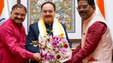 सांसद पांडेय ने दी भाजपा के राष्ट्रीय अध्यक्ष नड्डा को जन्मदिन की बधाई