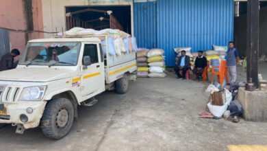 264 क्विंटल से अधिक धान जप्त