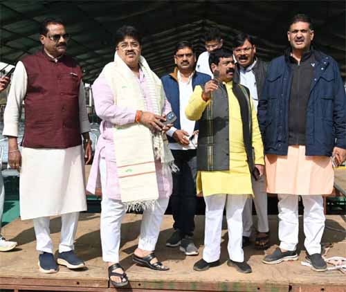 22 को जांजगीर आ रहे केंद्रीय मंत्री नड्डा, भाजपा नेताओं ने किया तैयारियोंं का निरीक्षण