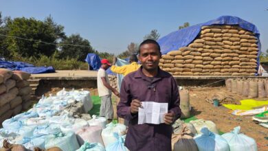 किसान पिंकू कुजूर ने की धान खरीदी व्यवस्था की सराहना