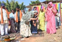 मंत्री राजवाड़े ने दो सड़क निर्माण कार्यों का किया भूमिपूजन