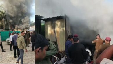 आगजनी से लाखों का नुकसान, भोपाल और सिंगरौली में हड़कंप