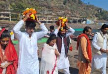 सीएम मोहन यादव के बेटे और बहू ने मां नर्मदा की परिक्रमा शुरू की