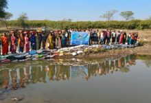 सामूहिक श्रमदान से मजबूत हो रहा जल संरक्षण, बोरी बंधान निर्माण से बढ़ी वर्षा जल संचयन क्षमता