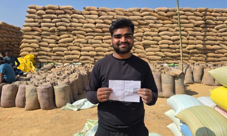 मैहरानी के किसान निहाल गुप्ता ने की धान खरीदी व्यवस्था की प्रशंसा