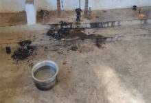 कानागांव शीतला मंदिर में तोड़-फोड़ व आगजनी से तनाव की स्थिति बनी