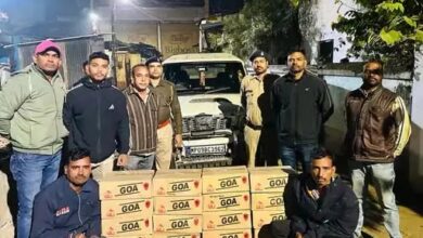 स्कॉर्पियो से 180 बल्क लीटर मध्यप्रदेश निर्मित विदेशी व्हिस्की जब्त