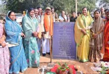 मंत्री राजवाड़े ने 157 लाख से अधिक के विकास कार्यों का किया भूमि पूजन