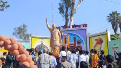 कोंडागांव में अटल बिहारी बाजपेई की प्रतिमा का किया गया अनावरण