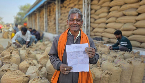 सीमांत किसान ज्ञानेश्वर ने धान खरीदी पारदर्शी व्यवस्था की सराहना की