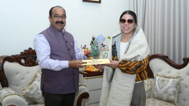 उप मुख्यमंत्री साव से मिलीं मुक्केबाज मैरी कॉम, राज्य में खेल सुविधाओं के विकास पर हुई चर्चा