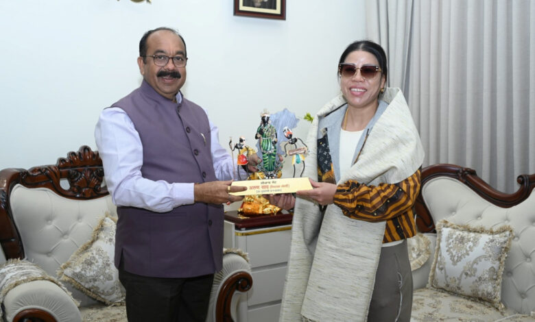 उप मुख्यमंत्री साव से मिलीं मुक्केबाज मैरी कॉम, राज्य में खेल सुविधाओं के विकास पर हुई चर्चा