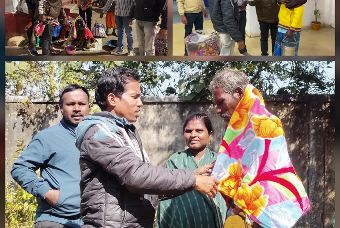 छग पिछड़ा वर्ग अधिकारी-कर्मचारी संघ ने गरीबों को गर्म कपड़े बांटे छग पिछड़ा वर्ग अधिकारी-कर्मचारी संघ ने गरीबों को गर्म कपड़े बांटे