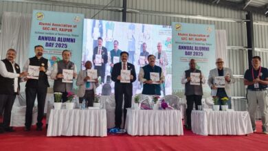 एनआईटी रायपुर में वार्षिक पूर्व छात्र मिलन-2025 आयोजित