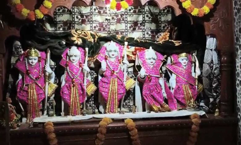 सागर मंदिर में चोरी चोर ने पहले भगवान को प्रणाम किया, फिर कीमती सामान उड़ा लिया