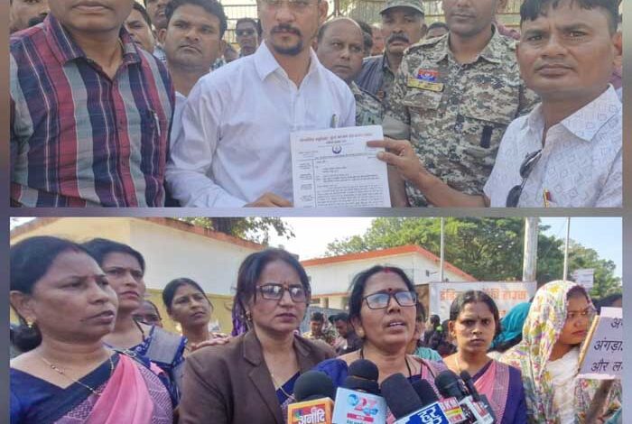 आवासीय विद्यालयों में कार्यरत अनुदेशकों ने चार सूत्रीय मांगों का सौंपा ज्ञापन