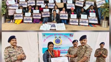 दक्षिण दिल्ली में मेरा युवा भारत केन्द्र के कार्यक्रम में भाग लेकर 40 ग्रामीण प्रतिभागी वापस लौटे – सीआरपीएफ