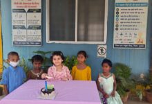 5 वर्षीय मायरा ने अनोखे अंदाज में मनाया जन्मदिन