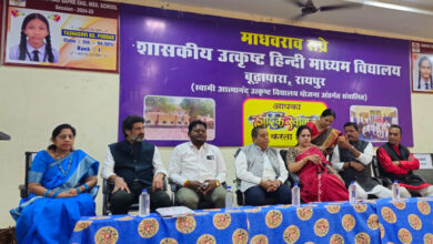 स्कूली छात्रों के लिए पढ़ाई के साथ अन्य गतिविधियां भी जरूरी है – महापौर चौबे