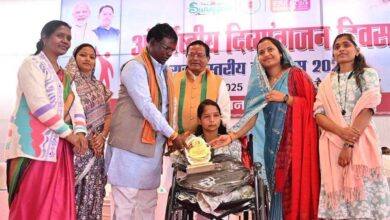 दिव्यांगजन समाज की हैं अमूल्य शक्ति – राजवाड़े