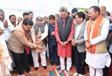 उपमुख्यमंत्री शर्मा ने श्री पंचमुखी बूढ़ा महादेव मंदिर में कांवडिय़ा विश्राम गृह निर्माण का किया भूमिपूजन