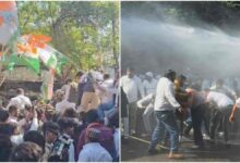 इंदौर में मेट्रो भ्रष्टाचार व अपराध पर युवक कांग्रेस ने किया जोरदार प्रदर्शन