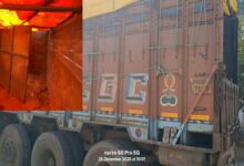 STF ने 599 किलो गांजा ट्रक सहित जब्त किया