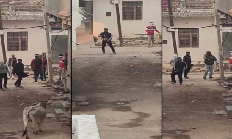 बदमाशों का सघन हमला, वीडियो सोशल मीडिया पर वायरल