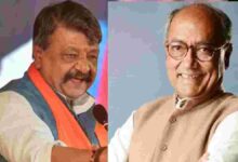 कांग्रेस नेता दिग्विजय सिंह को भाजपा मंत्री कैलाश विजयवर्गीय का समर्थन