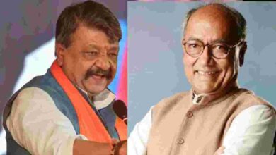 दिग्विजय सिंह ने मंत्री कैलाश विजयवर्गीय का किया समर्थन