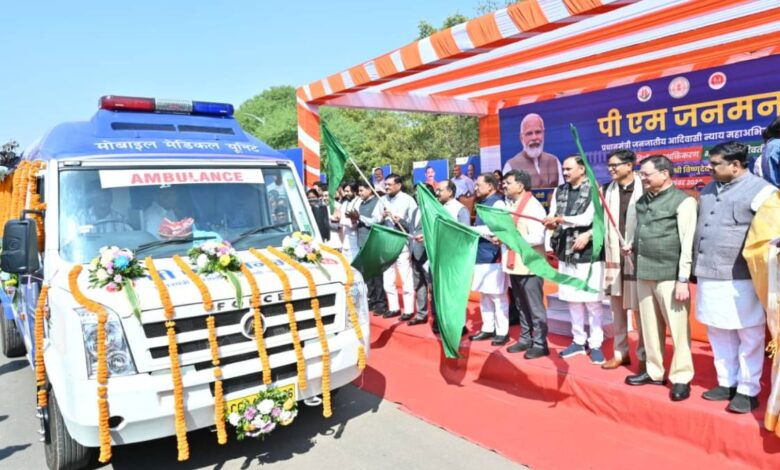 दूरस्थ आदिवासी इलाकों में अब सीधे घर पर स्वास्थ्य सुविधा: 57 मोबाइल मेडिकल यूनिट शुरू