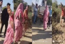 महिला ने छीन लिया बिजली का तार, विद्युत टीम विवाद के बाद खाली हाथ लौटी