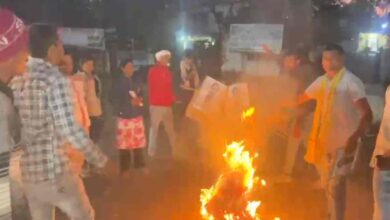 IGNTU में होम साइंस छात्रा से अनुचित व्यवहार: प्रो. नयन साहू के खिलाफ प्रदर्शन