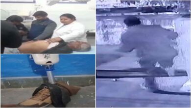 रेलवे लाइन पर बिजली कर्मचारी पर हमला, दिव्यांग लुटेरे ने फायरिंग की रेलवे लाइन पर बिजली कर्मचारी पर हमला, दिव्यांग लुटेरे ने फायरिंग की