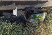 अंडरब्रिज के पास बोरी में मिली महिला का शव, पुलिस जांच में जुटी