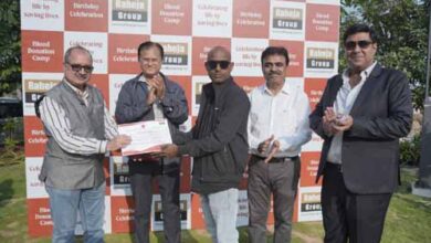 रहेजा ग्रुप द्वारा रायपुर में रक्तदान शिविर का सफल आयोजन