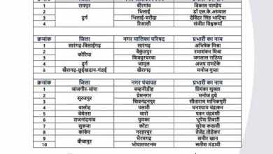 नगरीय निकाय चुनावों के लिए आप ने किया प्रभारियों की नियुक्ति