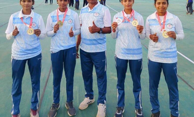 तीरंदाजी में छत्तीसगढ़ को मिले 4 पदक