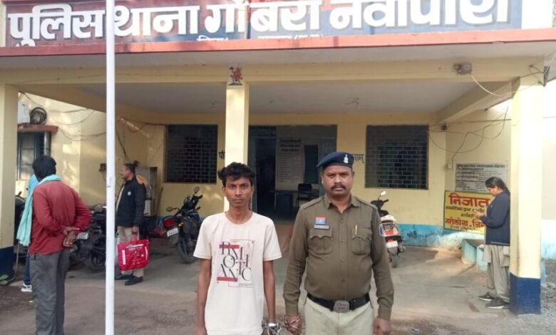 पिता की हत्या करने वाला बेटा गिरफ्तार पिता की हत्या करने वाला बेटा गिरफ्तार