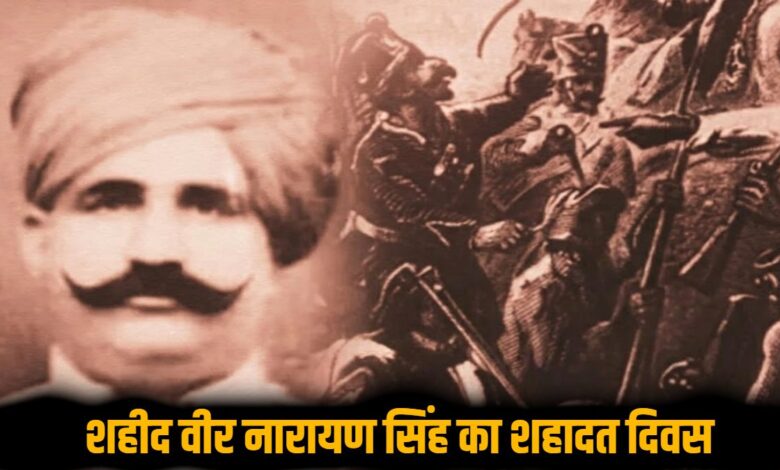 शहीद वीर नारायण सिंह का संघर्ष और बलिदान शहीद वीर नारायण सिंह का संघर्ष और बलिदान