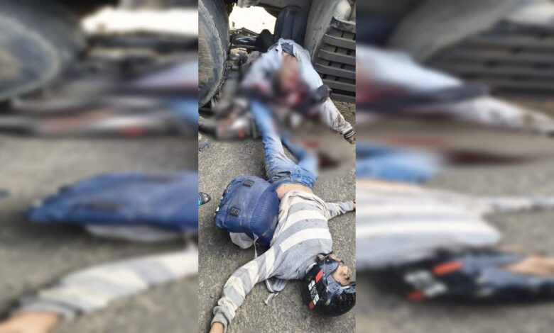 भोपाल-नागपुर हाइवे पर डंपर ने बाइक सवारों को कुचला 2 की मौत भोपाल-नागपुर हाइवे पर डंपर ने बाइक सवारों को कुचला 2 की मौत