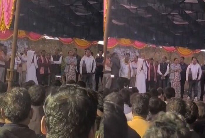 ब्लॉक में कोयला खदान जनसुनवाई पर विरोध प्रदर्शन