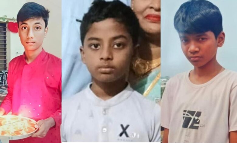 तीन बच्चों की नदी में मौत, जांजगीर-चांपा में हादसा तीन बच्चों की नदी में मौत, जांजगीर-चांपा में हादसा